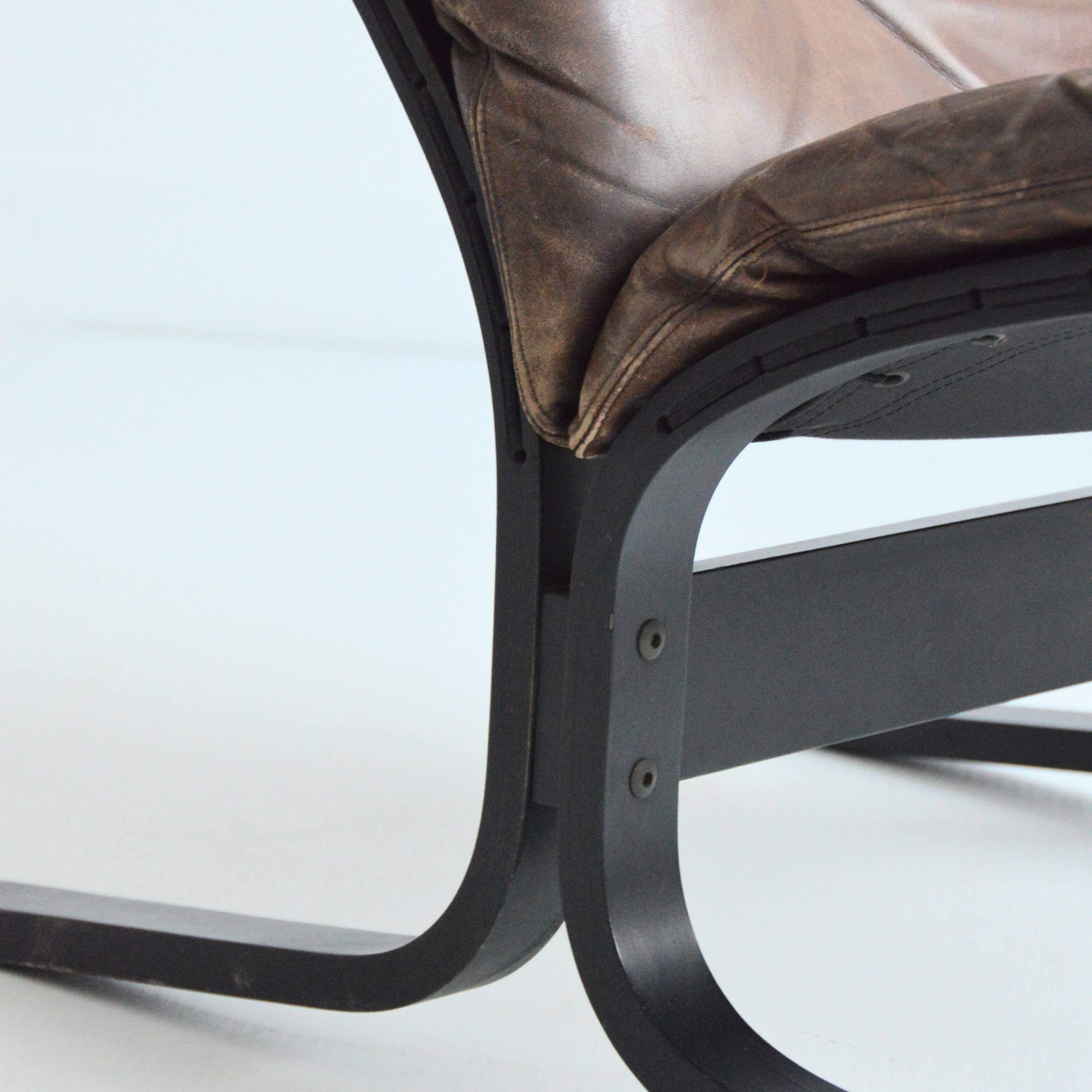 Siesta armchair by Ingmar Relling for Westnofa Norwegian design 1960s