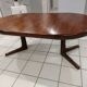 Extendable dining table baumann vintage 1970s baumann