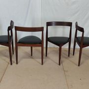 Table and 4 chairs by Hans Olsen for the Danish editions Frem R-jle