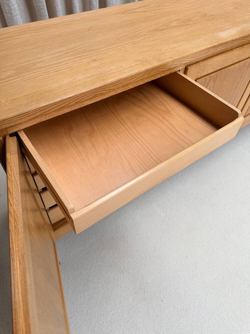 Oak buffet, Jos De Mey, Van den Berghe-Pauvers, Ghent, Belgium, 1970s
