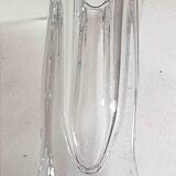 Crystal vase from Vannes 1950s Height 29 cm