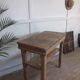 Billot de boucher ancien desserte bois