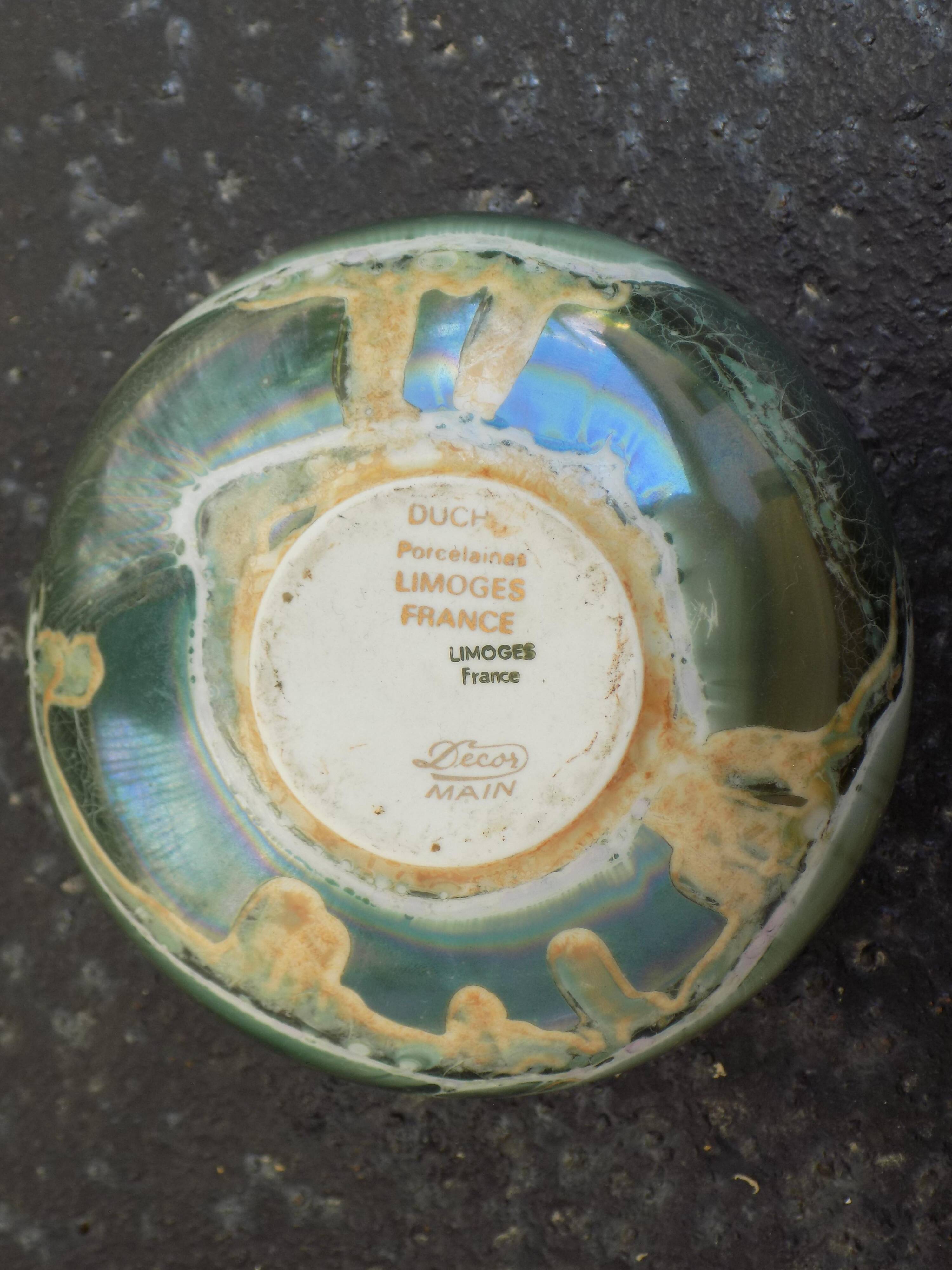 Vase en porcelaine de Limoges