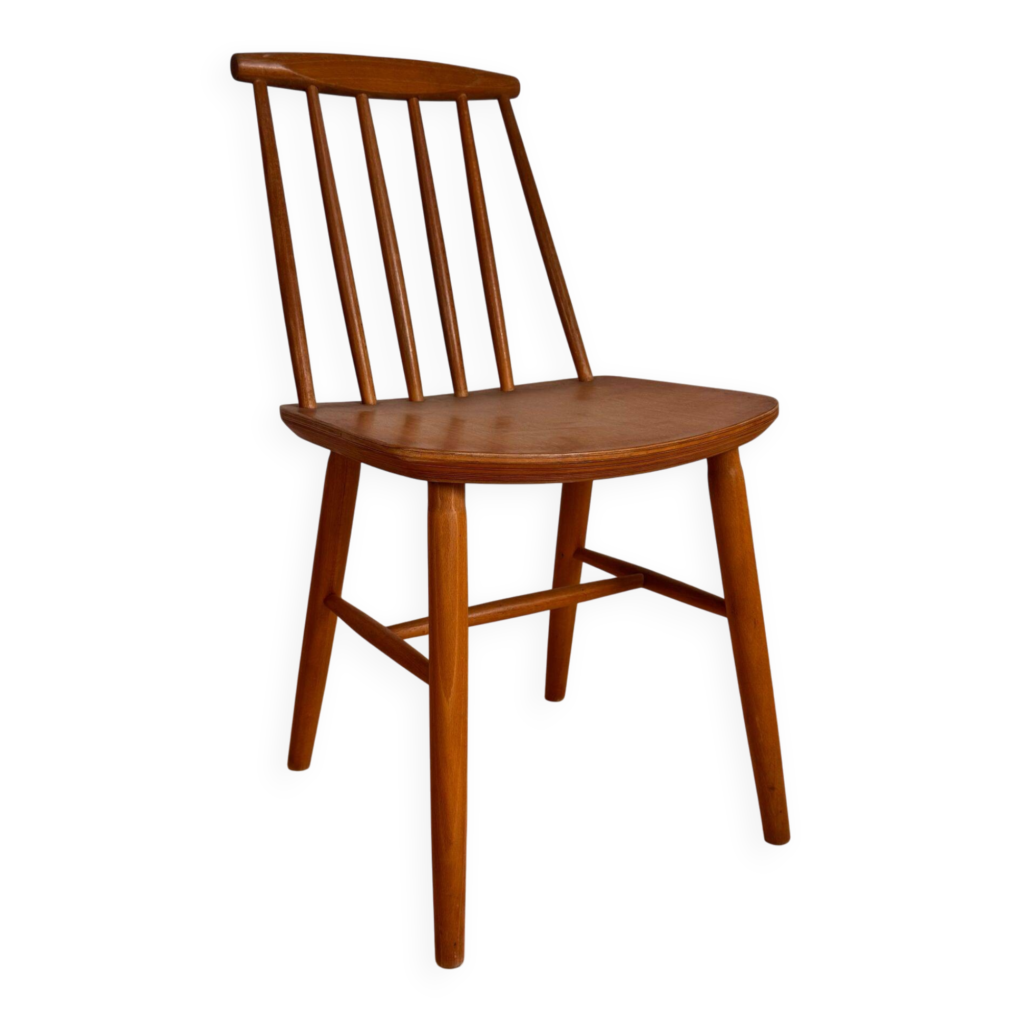 'J77' chair, Folke Pålsson for FDB Møbelfabrik, Denmark