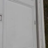 Boiserie XIX° 2x2 portes miroir Louis Philippe H2,46m L4,5m