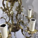 5-light cage chandelier