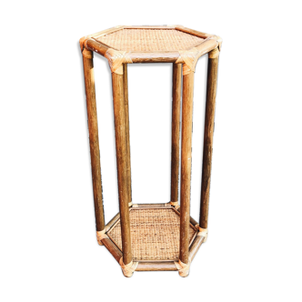 Wicker and vintage bamboo harness