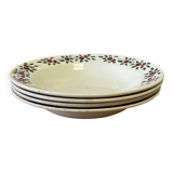 Assiettes Montereau vintage