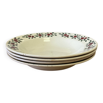 Vintage Montereau plates