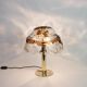 Large smoked glass table lamps by Murano, Kalmar, Austria, 1970s