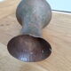 Artisanal vase from Mexico in hammered copper