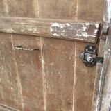 Pine farm outbuilding gate