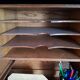 American solid oak desk with antique patina