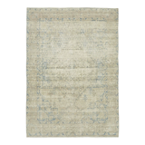 Hand-Knotted Persian Antique 1970s 210 cm x 294 cm Beige Wool Carpet