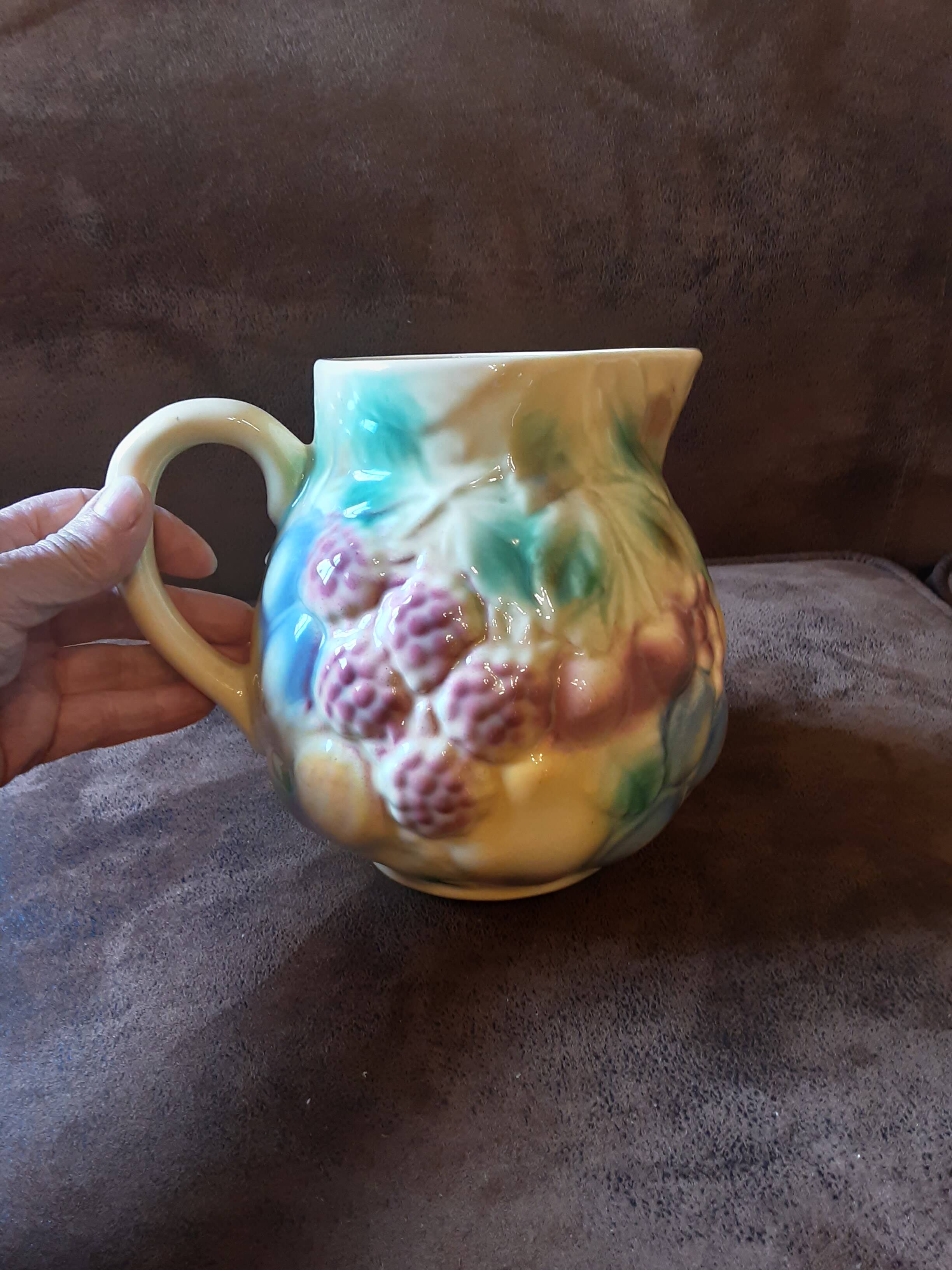 Luneville slip pitcher
