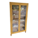 Vintage antique bookcase/curiosity cabinet/display case/shelves