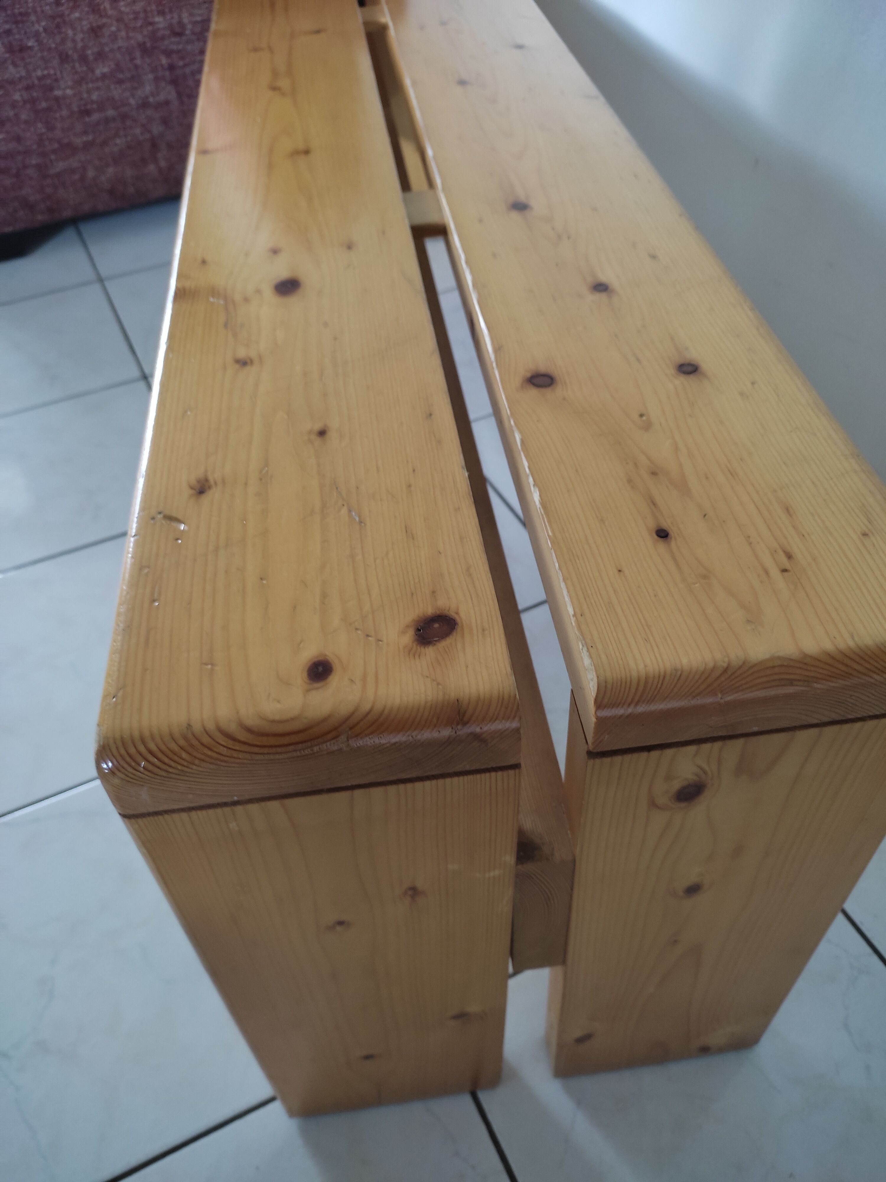 Charlotte Perriand bench for Les Arcs 1960