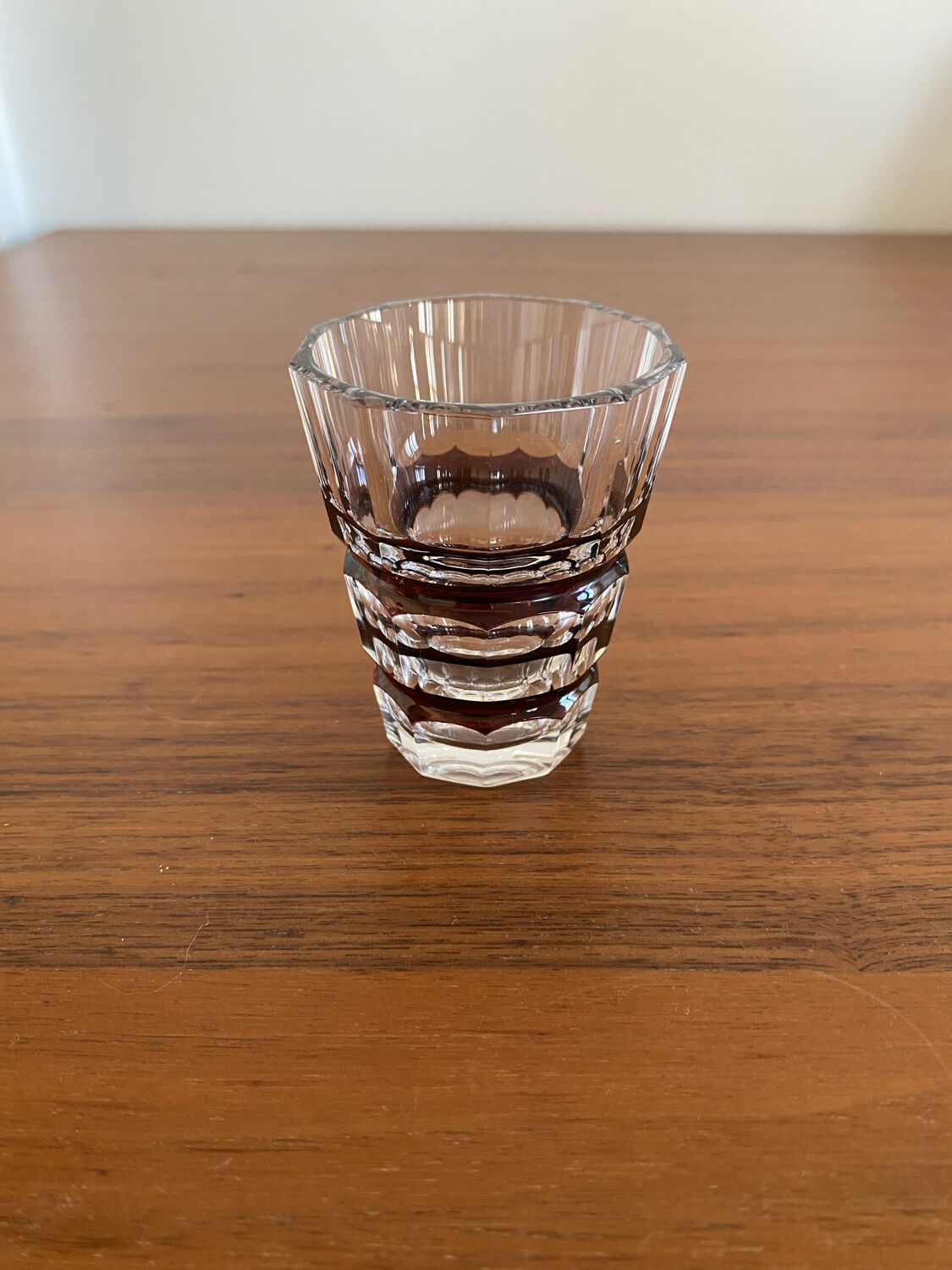 Val Saint Lambert crystal liqueur service