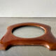 Cadre art nouveau acajou bois, mesure 18.5 cm x 15 cm ouverture 12 cm x 7.5 cm