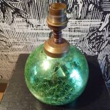 1930s glass ball lamp