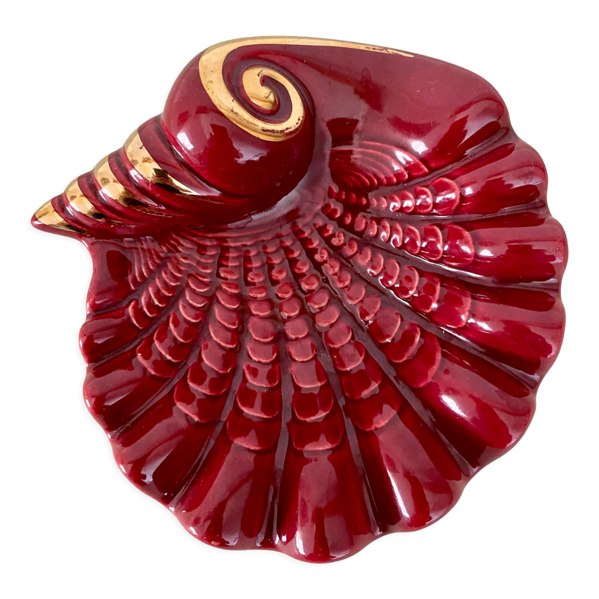 Vintage shell pocket tray