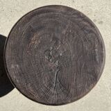 Pawn Brown - Stool, side table in the shape of a brown pawn.