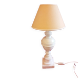 Alabaster lamp
