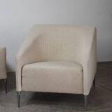 Pair of vintage armchairs model Seven by Michiel van der Kley for Artifort, Netherlands 2000s