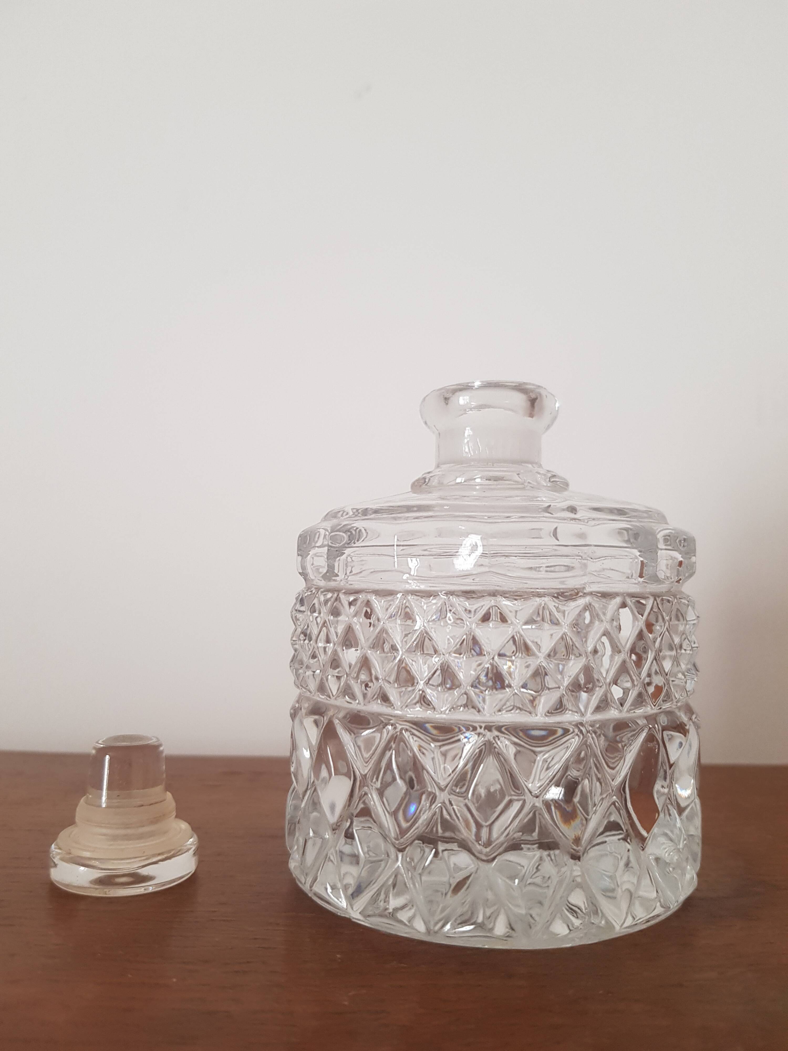 Crystal perfume bottle