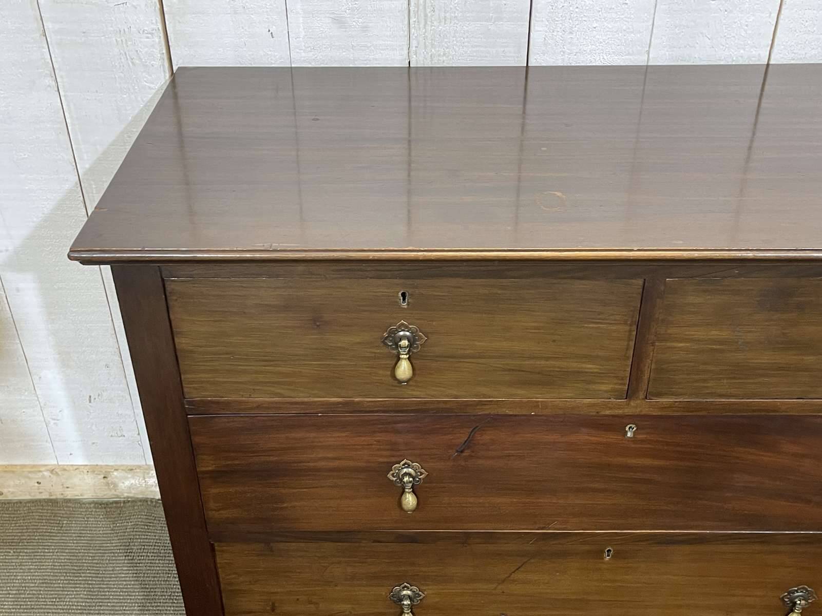 English mahogany commode from the 1930s.