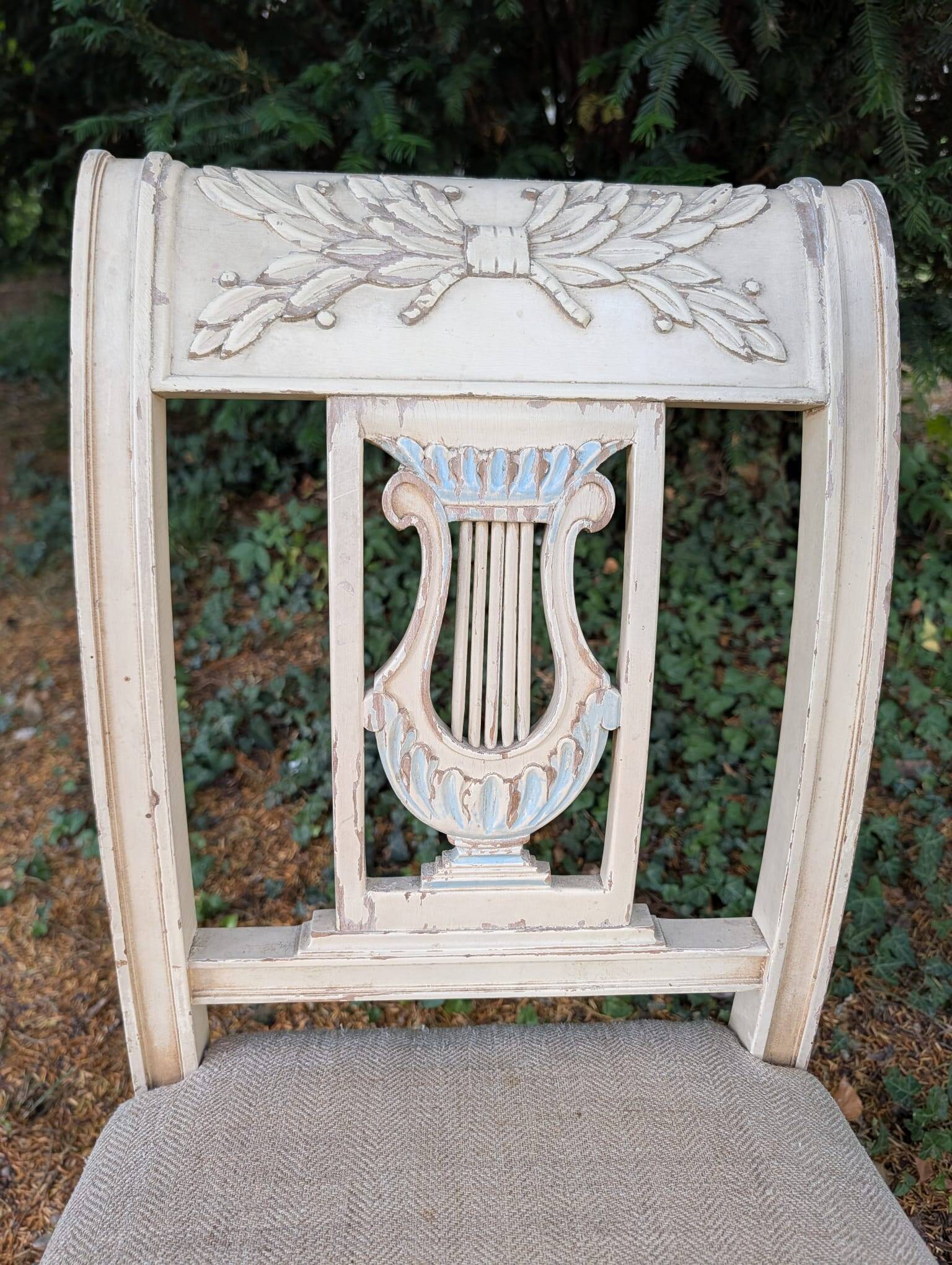 Lot 4 chaises directoire