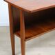 Scandinavian "boomerang" free-form desk in teak - 1960s