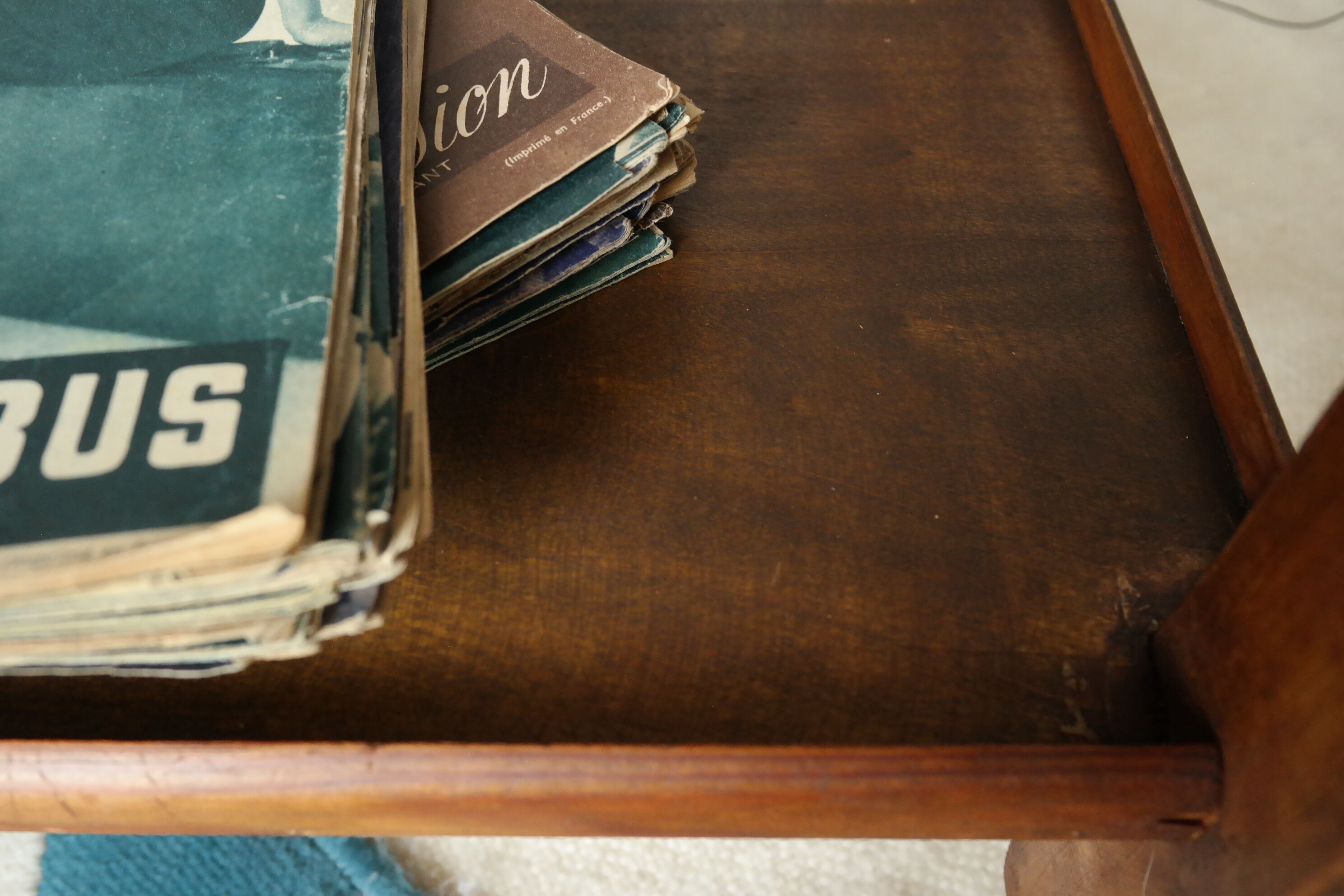 Vintage wooden side table
