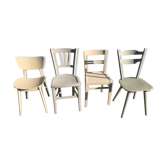 Set of mismatched chairs
