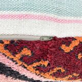 Moroccan kilim pouf