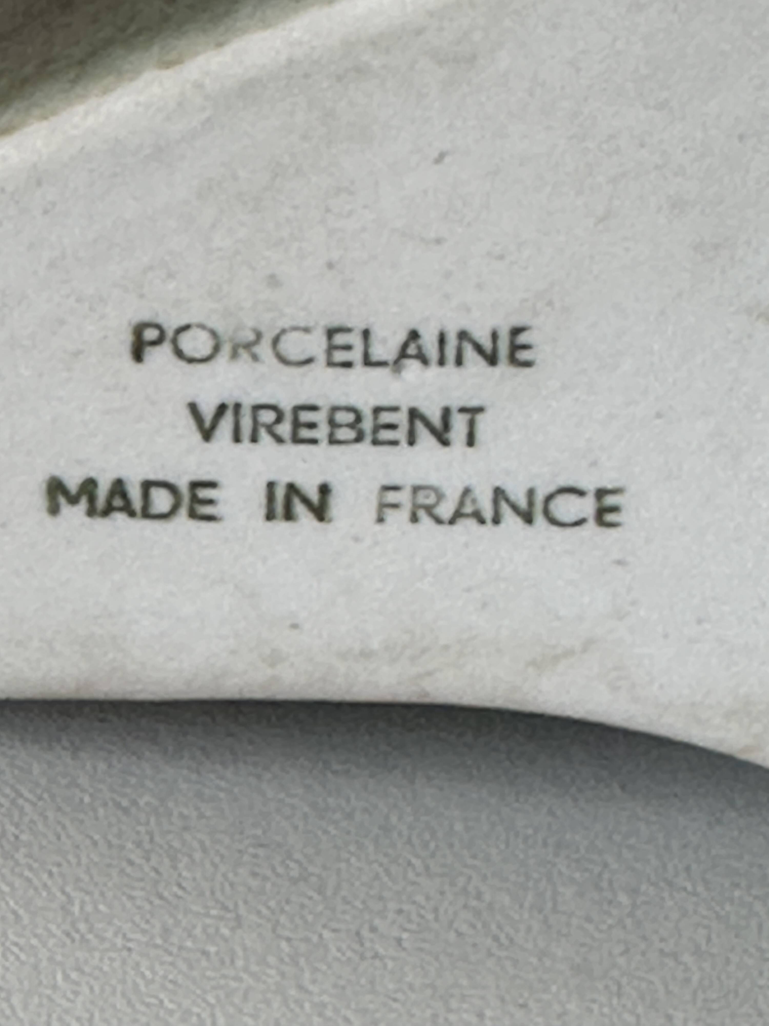 Ceramic vase virebent design 1970s