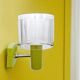 Portuguese mid century modern green  wall sconce light