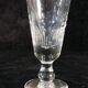 Verre à absinthe en verre soufflé et taillé
