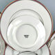 Service de table en porcelaine de limoges, Jammet Seignolles