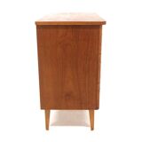 Commode scandinave en teck, Suède, 1950