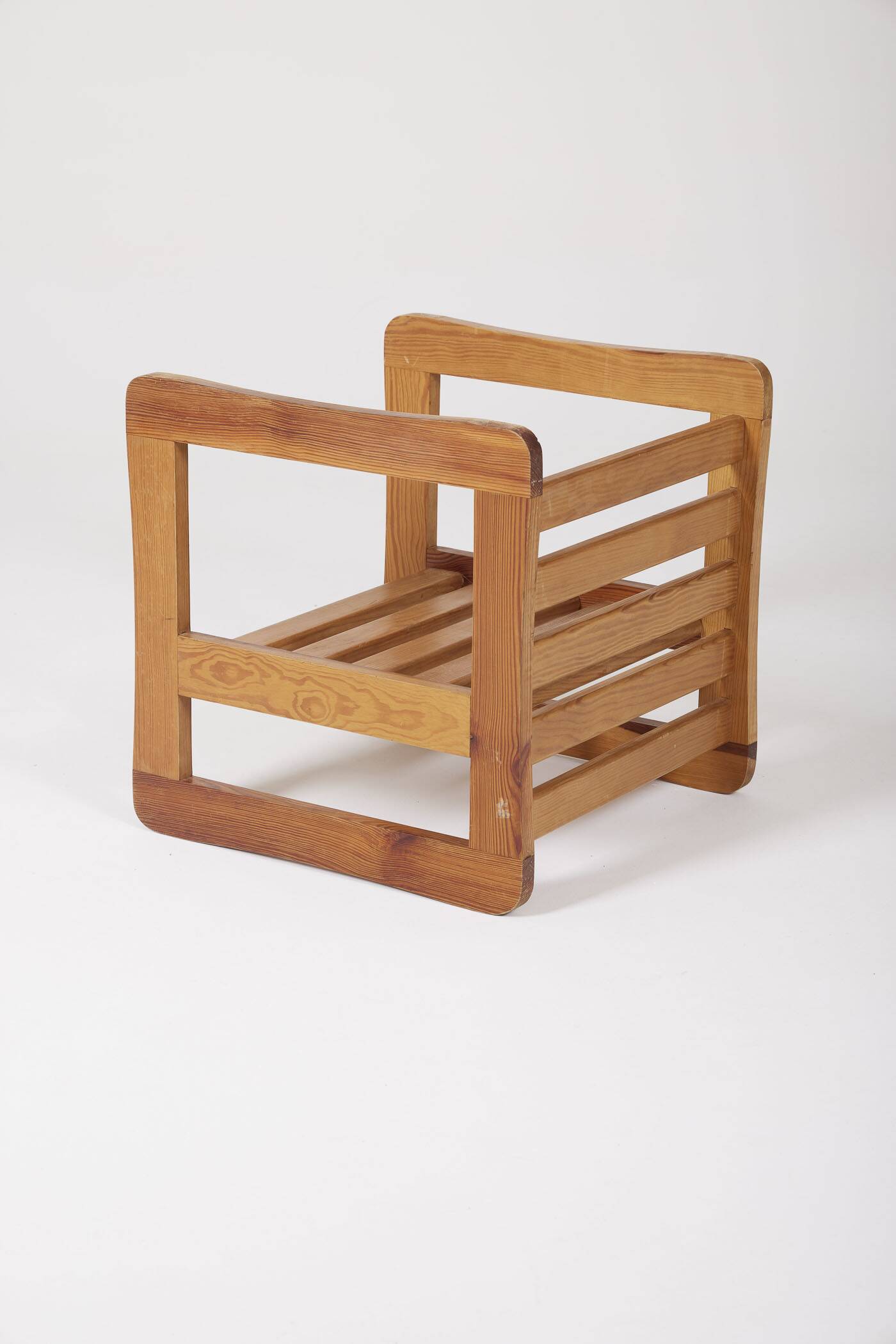 Marcel Gascoin wooden stool
