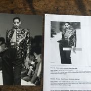 Givenchyoriginal vintage press fashion photography 1990