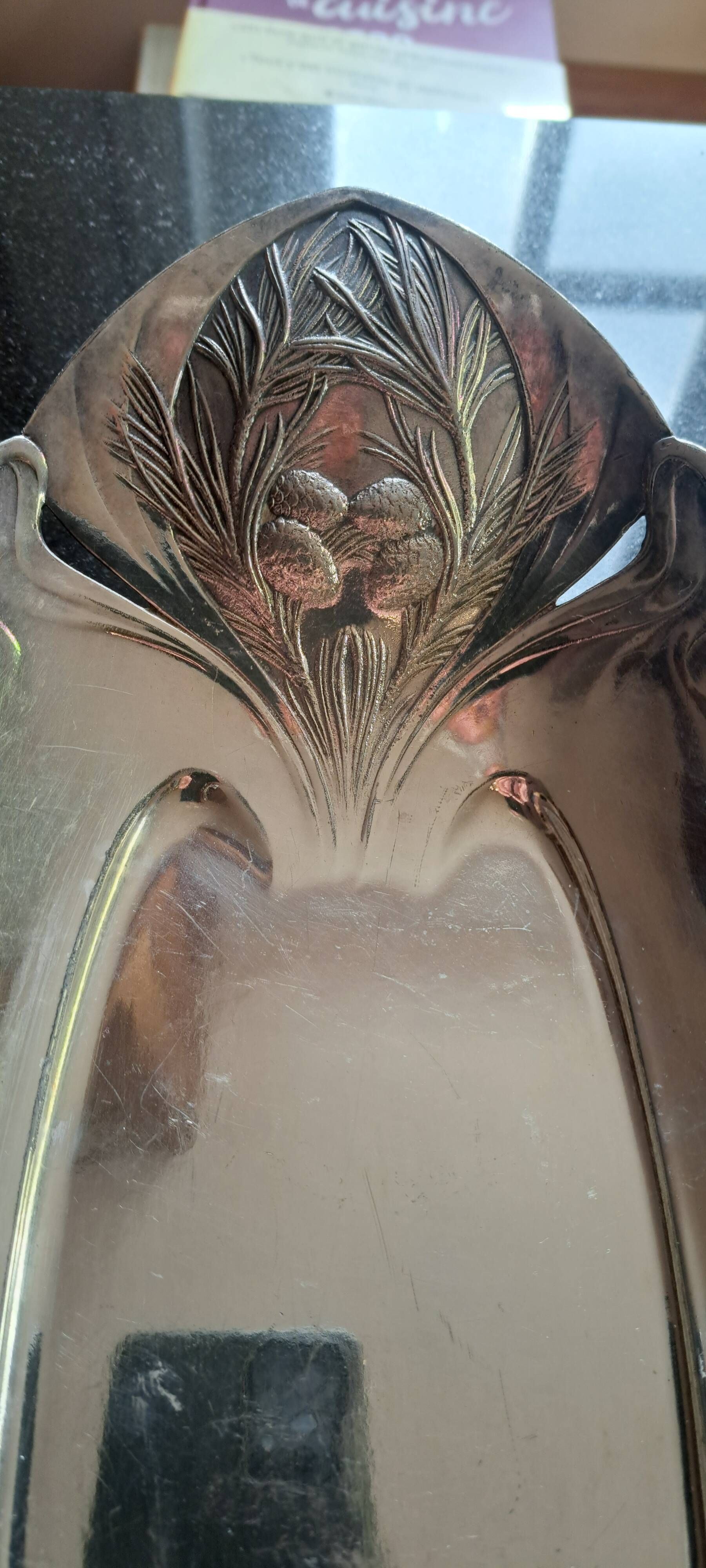 Bread basket gallia art nouveau