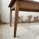 Farmhouse table with spindle legs in oak and pine, 2.5m
