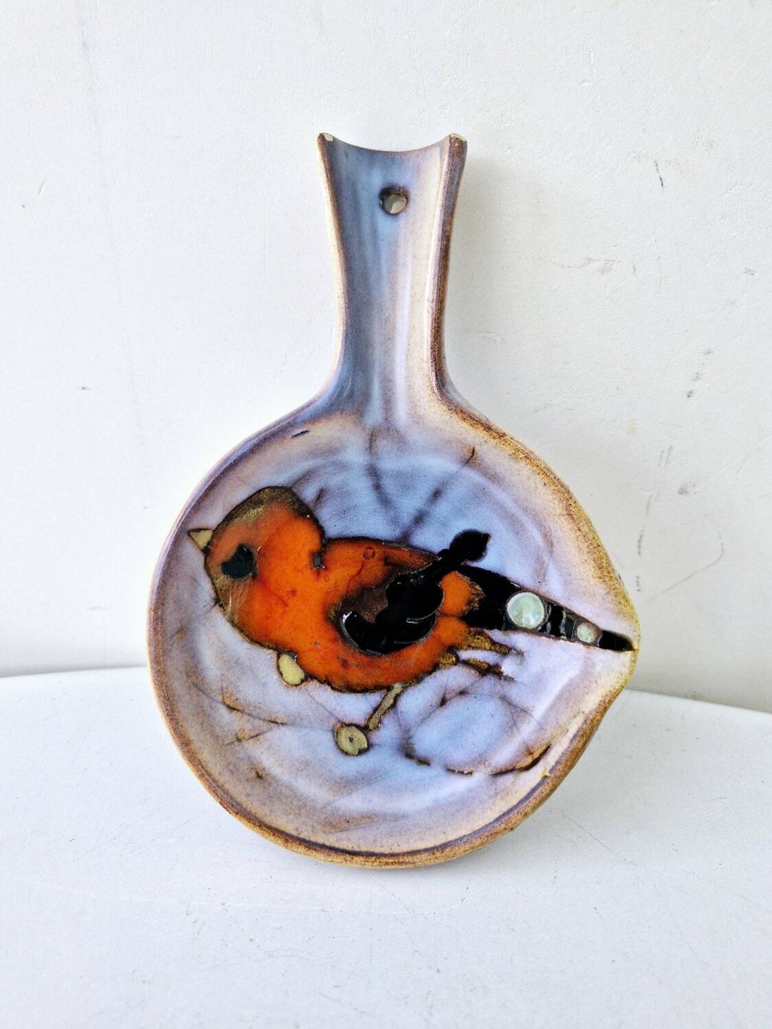 Dish 60s Bird Ceramic Monique Kurt Brunner Vence