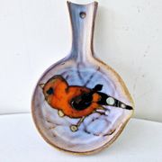 Dish 60s Bird Ceramic Monique Kurt Brunner Vence