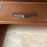 Commode semainier old era Art Deco in Walnut renovated