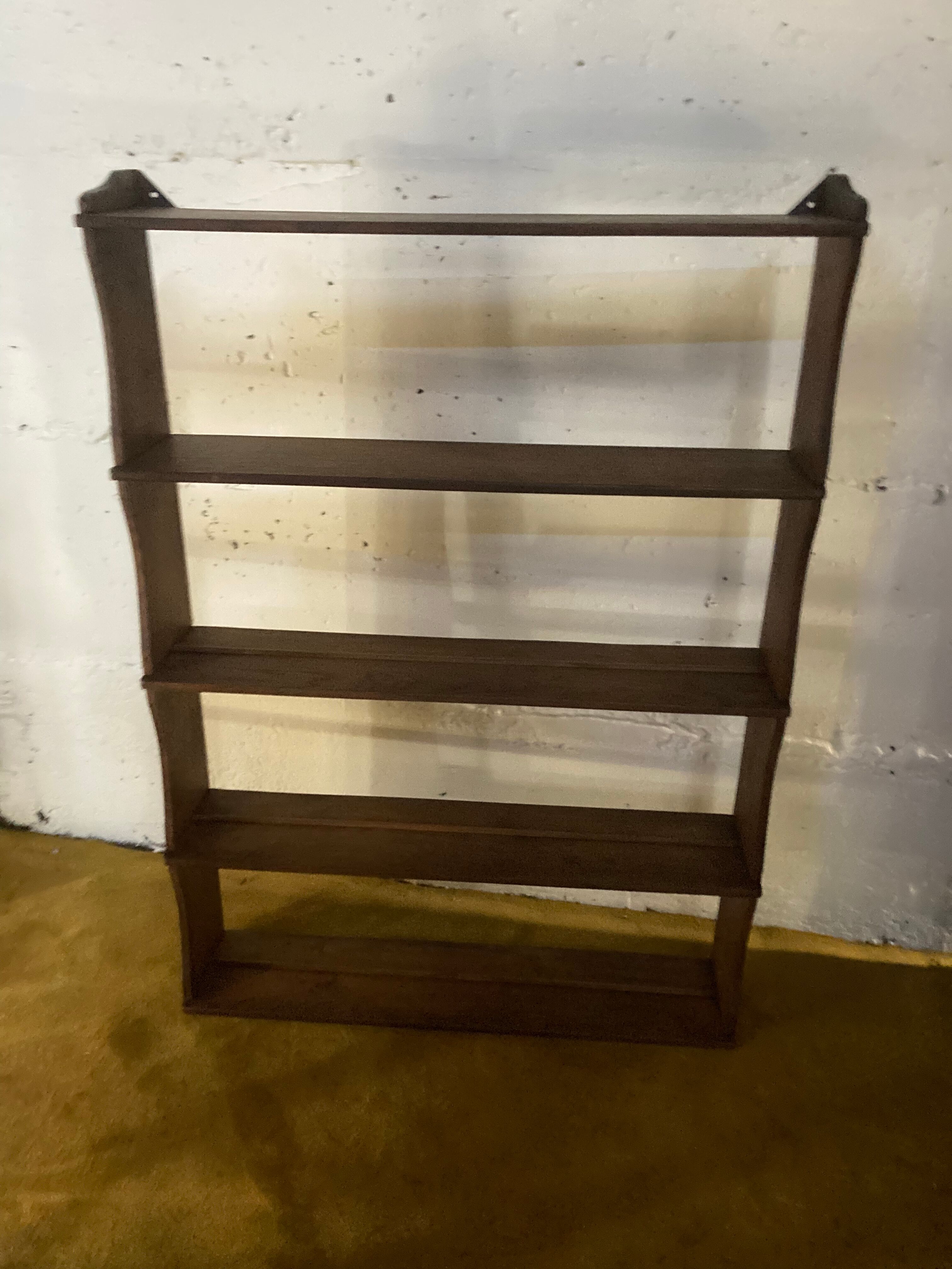 Hanging shelf for dishes