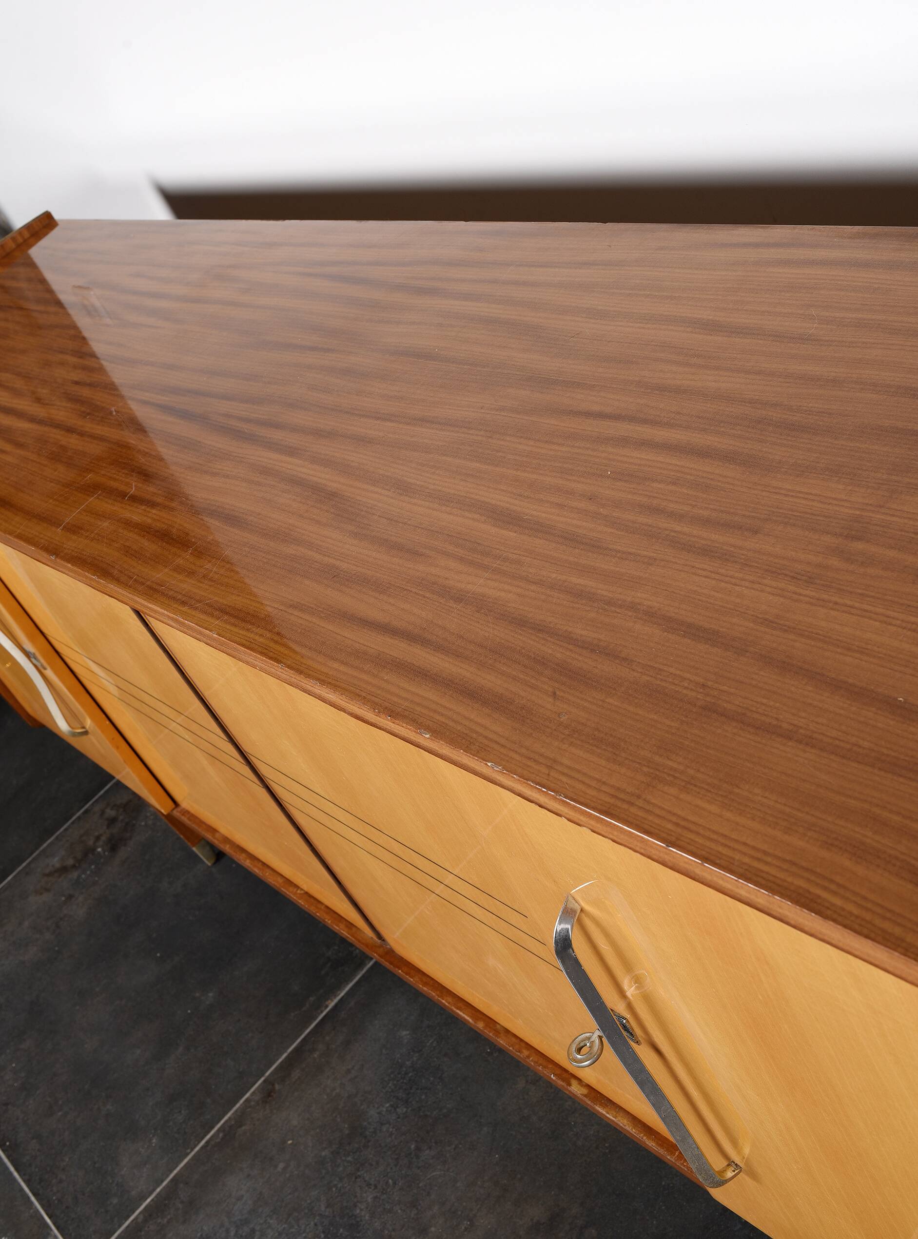 Vintage 4-door sideboard from the 1960s