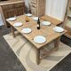 Table de ferme en chêne massif avec rallonge
